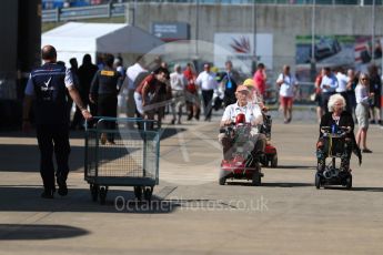 World © Octane Photographic Ltd. Formula 1 – British GP - Paddock. Silverstone Circuit, Towcester, UK. Sunday 8th July 2018.