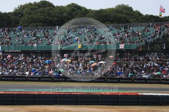 World © Octane Photographic Ltd. Formula 1 – British GP - Paddock. Fans filling up the grandstands. Silverstone Circuit, Towcester, UK. Sunday 8th July 2018.