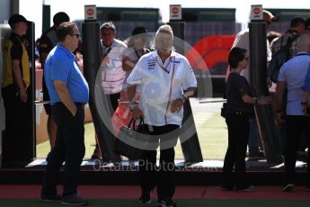 World © Octane Photographic Ltd. Formula 1 - British GP - Paddock. Vijay Mallya - Sahara Force India. Silverstone Circuit, Towcester, UK. Sunday 8th July 2018.