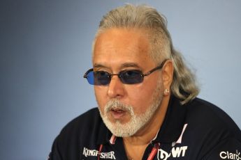 World © Octane Photographic Ltd. Formula 1 - British GP - Friday FIA Team Press Conference. Vijay Mallya - Shareholder and Team Principal of Sahara Force India. Silverstone Circuit, Towcester, UK. Friday 6th July 2018.