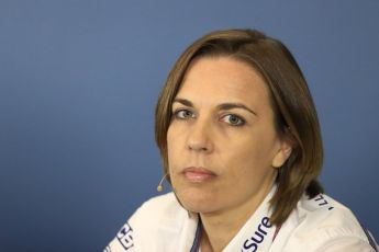 World © Octane Photographic Ltd. Formula 1 - British GP - Friday FIA Team Press Conference. Claire Williams - Deputy Team Principal of Williams Martini Racing. Silverstone Circuit, Towcester, UK. Friday 6th July 2018.