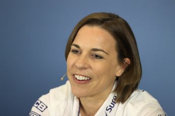 World © Octane Photographic Ltd. Formula 1 - British GP - Friday FIA Team Press Conference. Claire Williams - Deputy Team Principal of Williams Martini Racing. Silverstone Circuit, Towcester, UK. Friday 6th July 2018.