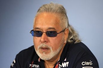 World © Octane Photographic Ltd. Formula 1 - British GP - Friday FIA Team Press Conference. Vijay Mallya - Shareholder and Team Principal of Sahara Force India. Silverstone Circuit, Towcester, UK. Friday 6th July 2018.
