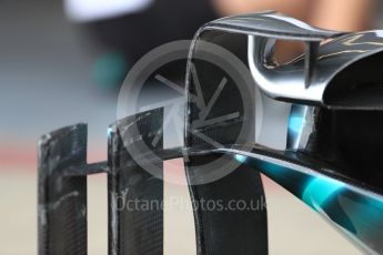 World © Octane Photographic Ltd. Formula 1 – British GP - Pit Lane. Mercedes AMG Petronas Motorsport AMG F1 W09 EQ Power+. Silverstone Circuit, Towcester, UK. Thursday 5th July 2018.