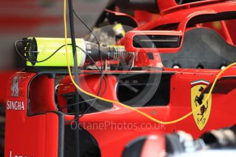 World © Octane Photographic Ltd. Formula 1 – British GP - Pit Lane. Scuderia Ferrari SF71-H. Silverstone Circuit, Towcester, UK. Thursday 5th July 2018.