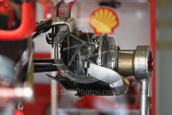World © Octane Photographic Ltd. Formula 1 – British GP - Pit Lane. Scuderia Ferrari SF71-H. Silverstone Circuit, Towcester, UK. Thursday 5th July 2018.