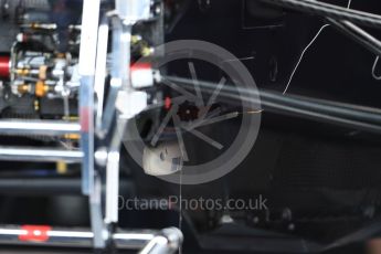 World © Octane Photographic Ltd. Formula 1 – British GP - Pit Lane. Aston Martin Red Bull Racing TAG Heuer RB14. Silverstone Circuit, Towcester, UK. Thursday 5th July 2018.
