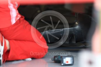 World © Octane Photographic Ltd. Formula 1 – British GP - Pit Lane. Scuderia Ferrari SF71-H. Silverstone Circuit, Towcester, UK. Thursday 5th July 2018.