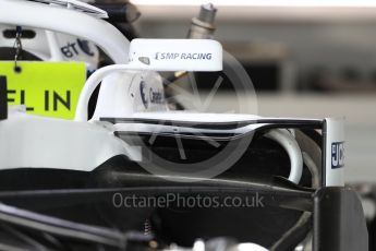 World © Octane Photographic Ltd. Formula 1 – British GP - Pit Lane. Williams Martini Racing FW41. Silverstone Circuit, Towcester, UK. Thursday 5th July 2018.