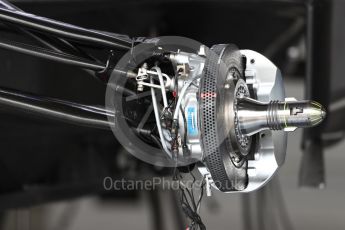 World © Octane Photographic Ltd. Formula 1 – British GP - Pit Lane. Williams Martini Racing FW41. Silverstone Circuit, Towcester, UK. Thursday 5th July 2018.
