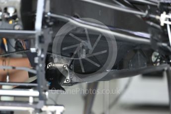 World © Octane Photographic Ltd. Formula 1 – British GP - Pit Lane. Williams Martini Racing FW41. Silverstone Circuit, Towcester, UK. Thursday 5th July 2018.