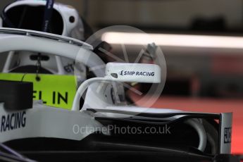 World © Octane Photographic Ltd. Formula 1 – British GP - Pit Lane. Williams Martini Racing FW41. Silverstone Circuit, Towcester, UK. Thursday 5th July 2018.