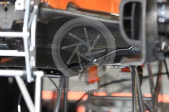 World © Octane Photographic Ltd. Formula 1 – British GP - Pit Lane. McLaren MCL33. Silverstone Circuit, Towcester, UK. Thursday 5th July 2018.