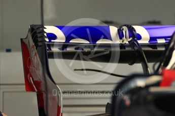 World © Octane Photographic Ltd. Formula 1 – British GP - Pit Lane. Scuderia Toro Rosso STR13. Silverstone Circuit, Towcester, UK. Thursday 5th July 2018.