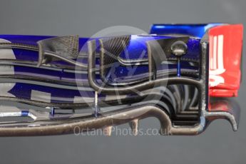 World © Octane Photographic Ltd. Formula 1 – British GP - Pit Lane. Scuderia Toro Rosso STR13. Silverstone Circuit, Towcester, UK. Thursday 5th July 2018.