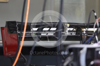 World © Octane Photographic Ltd. Formula 1 – British GP - Pit Lane. Haas F1 Team VF-18. Silverstone Circuit, Towcester, UK. Thursday 5th July 2018.