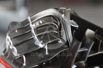 World © Octane Photographic Ltd. Formula 1 – British GP - Pit Lane. Haas F1 Team VF-18. Silverstone Circuit, Towcester, UK. Thursday 5th July 2018.