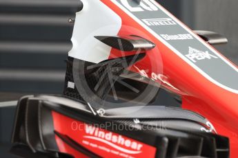World © Octane Photographic Ltd. Formula 1 – British GP - Pit Lane. Haas F1 Team VF-18. Silverstone Circuit, Towcester, UK. Thursday 5th July 2018.
