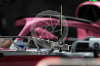 World © Octane Photographic Ltd. Formula 1 – British GP - Pit Lane. Sahara Force India VJM11. Silverstone Circuit, Towcester, UK. Thursday 5th July 2018.