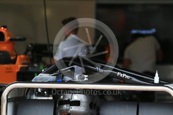 World © Octane Photographic Ltd. Formula 1 – British GP - Pit Lane. McLaren MCL33. Silverstone Circuit, Towcester, UK. Thursday 5th July 2018.