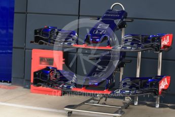 World © Octane Photographic Ltd. Formula 1 – British GP - Pit Lane. Scuderia Toro Rosso STR13. Silverstone Circuit, Towcester, UK. Thursday 5th July 2018.