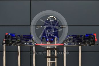 World © Octane Photographic Ltd. Formula 1 – British GP - Pit Lane. Scuderia Toro Rosso STR13. Silverstone Circuit, Towcester, UK. Thursday 5th July 2018.