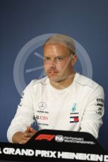 World © Octane Photographic Ltd. Formula 1 – Canadian GP - Thursday Driver Press Conference. Mercedes AMG Petronas Motorsport AMG F1 W09 EQ Power+ - Valtteri Bottas. Circuit Gilles Villeneuve, Montreal, Canada. Thursday 7th June 2018.