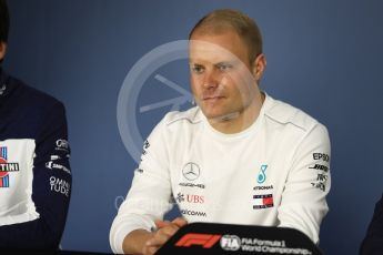 World © Octane Photographic Ltd. Formula 1 – Canadian GP - Thursday Driver Press Conference. Mercedes AMG Petronas Motorsport AMG F1 W09 EQ Power+ - Valtteri Bottas. Circuit Gilles Villeneuve, Montreal, Canada. Thursday 7th June 2018.