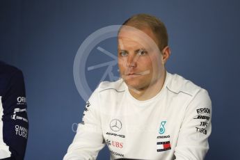 World © Octane Photographic Ltd. Formula 1 – Canadian GP - Thursday Driver Press Conference. Mercedes AMG Petronas Motorsport AMG F1 W09 EQ Power+ - Valtteri Bottas. Circuit Gilles Villeneuve, Montreal, Canada. Thursday 7th June 2018.