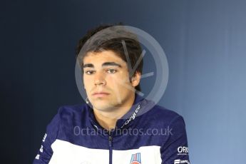 World © Octane Photographic Ltd. Formula 1 – Canadian GP - Thursday Driver Press Conference. Williams Martini Racing – Lance Stroll. Circuit Gilles Villeneuve, Montreal, Canada. Thursday 7th June 2018.