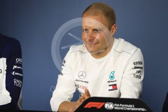 World © Octane Photographic Ltd. Formula 1 – Canadian GP - Thursday Driver Press Conference. Mercedes AMG Petronas Motorsport AMG F1 W09 EQ Power+ - Valtteri Bottas. Circuit Gilles Villeneuve, Montreal, Canada. Thursday 7th June 2018.