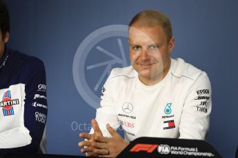 World © Octane Photographic Ltd. Formula 1 – Canadian GP - Thursday Driver Press Conference. Mercedes AMG Petronas Motorsport AMG F1 W09 EQ Power+ - Valtteri Bottas. Circuit Gilles Villeneuve, Montreal, Canada. Thursday 7th June 2018.