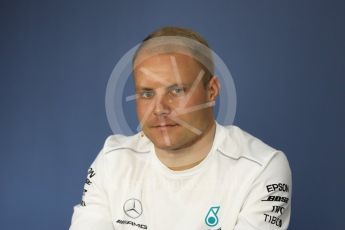 World © Octane Photographic Ltd. Formula 1 – Canadian GP - Thursday Driver Press Conference. Mercedes AMG Petronas Motorsport AMG F1 W09 EQ Power+ - Valtteri Bottas. Circuit Gilles Villeneuve, Montreal, Canada. Thursday 7th June 2018.