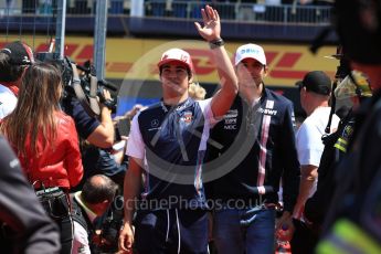 World © Octane Photographic Ltd. Formula 1 – Canadian GP - Drivers Parade. Williams Martini Racing FW41 – Lance Stroll. Circuit Gilles Villeneuve, Montreal, Canada. Sunday 10th June 2018.