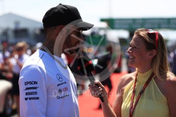 World © Octane Photographic Ltd. Formula 1 – Canadian GP - Drivers Parade. Mercedes AMG Petronas Motorsport AMG F1 W09 EQ Power+ - Lewis Hamilton. Circuit Gilles Villeneuve, Montreal, Canada. Sunday 10th June 2018.