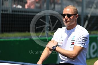 World © Octane Photographic Ltd. Formula 1 – Canadian GP - Drivers Parade. Mercedes AMG Petronas Motorsport AMG F1 W09 EQ Power+ - Valtteri Bottas. Circuit Gilles Villeneuve, Montreal, Canada. Sunday 10th June 2018.