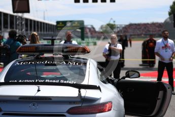 World © Octane Photographic Ltd. Formula 1 - Canadian GP - Grid. Safety car. Circuit Gilles Villeneuve, Montreal, Canada. Sunday 10th June 2018.