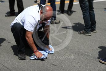 World © Octane Photographic Ltd. Formula 1 - Canadian GP - Grid. Circuit Gilles Villeneuve, Montreal, Canada. Sunday 10th June 2018.