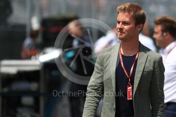 World © Octane Photographic Ltd. Formula 1 - Canadian GP - Grid. Nico Rosberg. Circuit Gilles Villeneuve, Montreal, Canada. Sunday 10th June 2018.