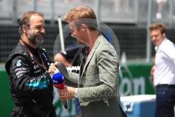 World © Octane Photographic Ltd. Formula 1 - Canadian GP - Grid. Nico Rosberg. Circuit Gilles Villeneuve, Montreal, Canada. Sunday 10th June 2018.