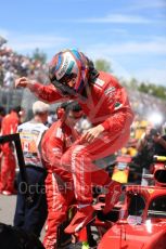 World © Octane Photographic Ltd. Formula 1 – Canadian GP - Grid. Scuderia Ferrari SF71-H – Kimi Raikkonen. Circuit Gilles Villeneuve, Montreal, Canada. Sunday 10th June 2018.