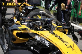 World © Octane Photographic Ltd. Formula 1 – Canadian GP - Grid. Renault Sport F1 Team RS18 – Nico Hulkenberg. Circuit Gilles Villeneuve, Montreal, Canada. Sunday 10th June 2018.