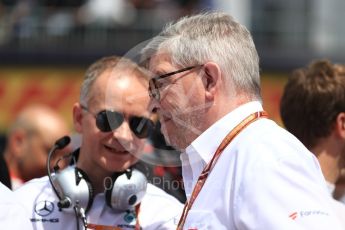 World © Octane Photographic Ltd. Formula 1 - Canadian GP - Driver Parade. Ross Brawn – Managing Director of Formula 1 for Liberty Media. Circuit Gilles Villeneuve, Montreal, Canada. Sunday 10th June 2018.