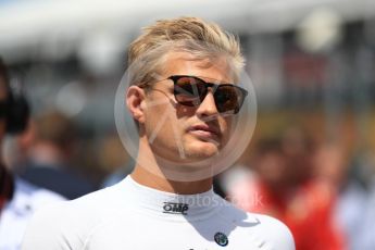 World © Octane Photographic Ltd. Formula 1 – Canadian GP - Grid. Alfa Romeo Sauber F1 Team C37 – Marcus Ericsson. Circuit Gilles Villeneuve, Montreal, Canada. Sunday 10th June 2018.