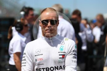 World © Octane Photographic Ltd. Formula 1 – Canadian GP - Grid. Mercedes AMG Petronas Motorsport AMG F1 W09 EQ Power+ - Valtteri Bottas. Circuit Gilles Villeneuve, Montreal, Canada. Sunday 10th June 2018.