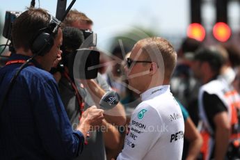 World © Octane Photographic Ltd. Formula 1 – Canadian GP - Grid. Mercedes AMG Petronas Motorsport AMG F1 W09 EQ Power+ - Valtteri Bottas. Circuit Gilles Villeneuve, Montreal, Canada. Sunday 10th June 2018.