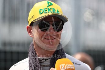 World © Octane Photographic Ltd. Formula 1 – Canadian GP - Grid. Renault Sport F1 Team RS18 – Nico Hulkenberg. Circuit Gilles Villeneuve, Montreal, Canada. Sunday 10th June 2018.