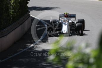 World © Octane Photographic Ltd. Formula 1 – Canadian GP - Practice 1. Alfa Romeo Sauber F1 Team C37 – Charles Leclerc. Circuit Gilles Villeneuve, Montreal, Canada. Friday 8th June 2018.