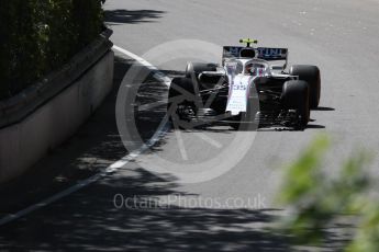 World © Octane Photographic Ltd. Formula 1 – Canadian GP - Practice 1. Williams Martini Racing FW41 – Sergey Sirotkin. Circuit Gilles Villeneuve, Montreal, Canada. Friday 8th June 2018.