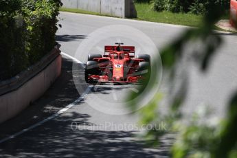 World © Octane Photographic Ltd. Formula 1 – Canadian GP - Practice 1. Scuderia Ferrari SF71-H – Sebastian Vettel. Circuit Gilles Villeneuve, Montreal, Canada. Friday 8th June 2018.